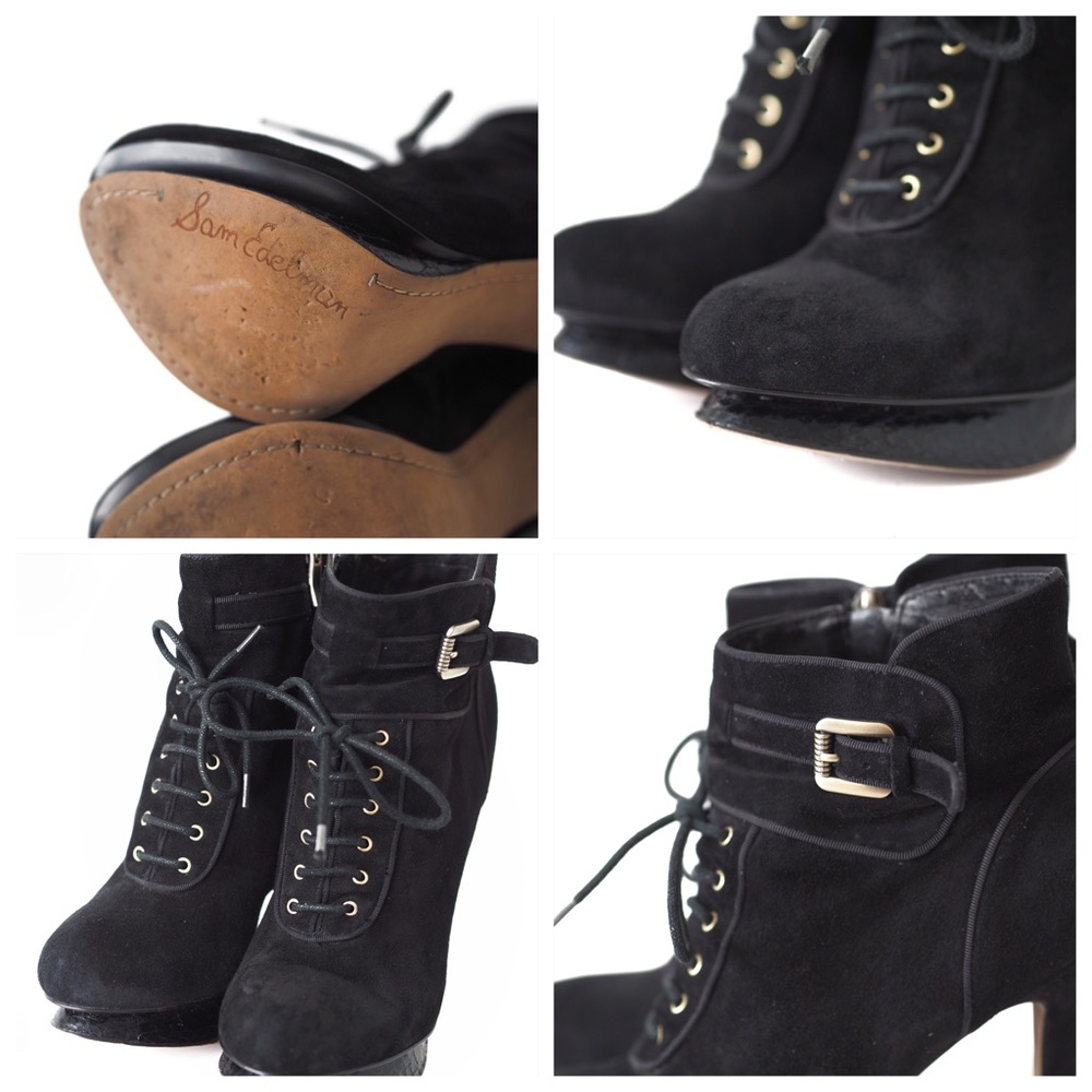 [[SOLD!!]]Sam Edelman Black Booties - Picture 6 of 8